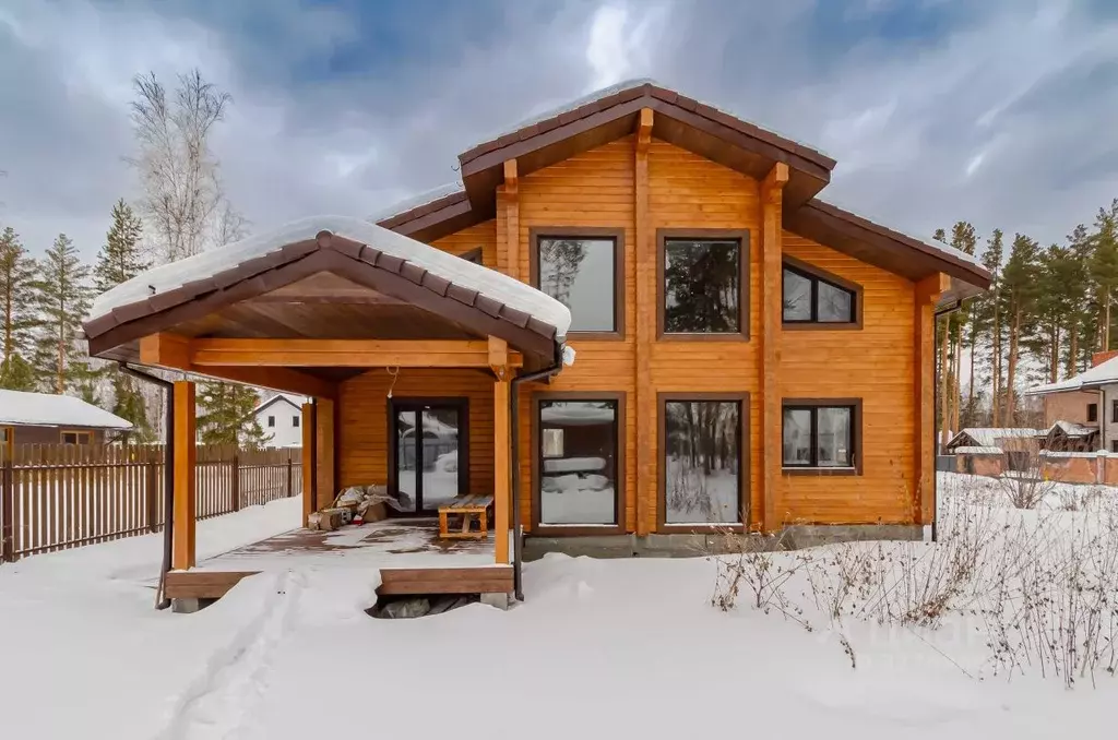 Коттедж в Свердловская область, Сысертский муниципальный округ, пос. ... - Фото 1