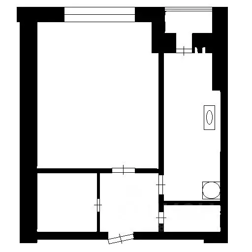 1-к кв. Московская область, Воскресенский район, Белоозерский пгт ... - Фото 2