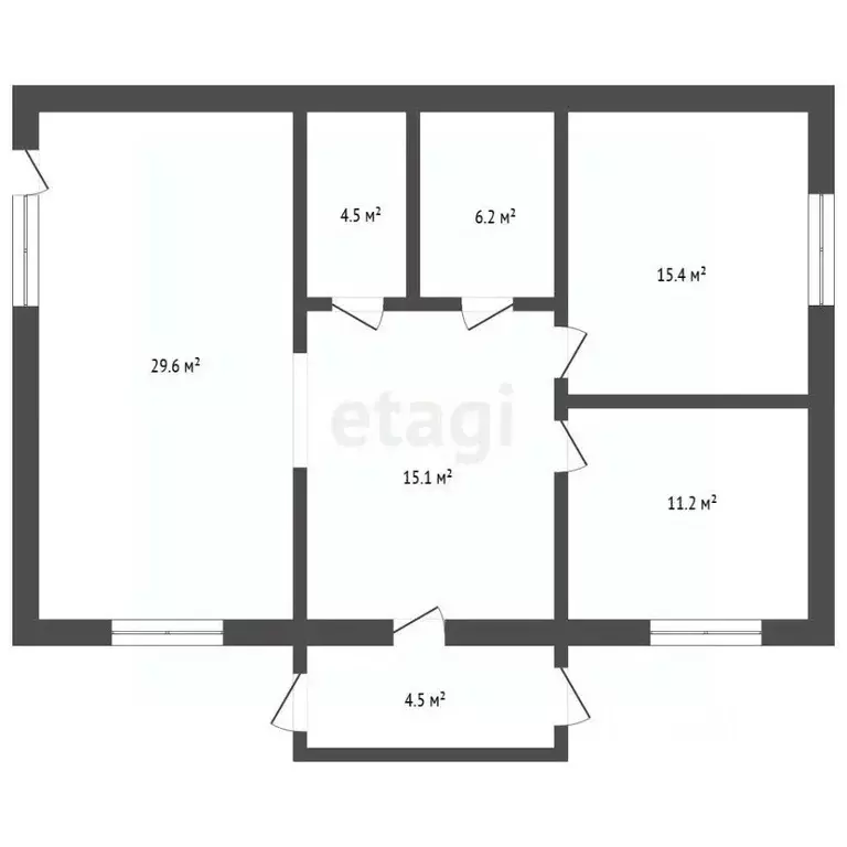 Дом в Забайкальский край, Читинский район, Междуозерное ДНТ 78 (149 м) - Фото 2