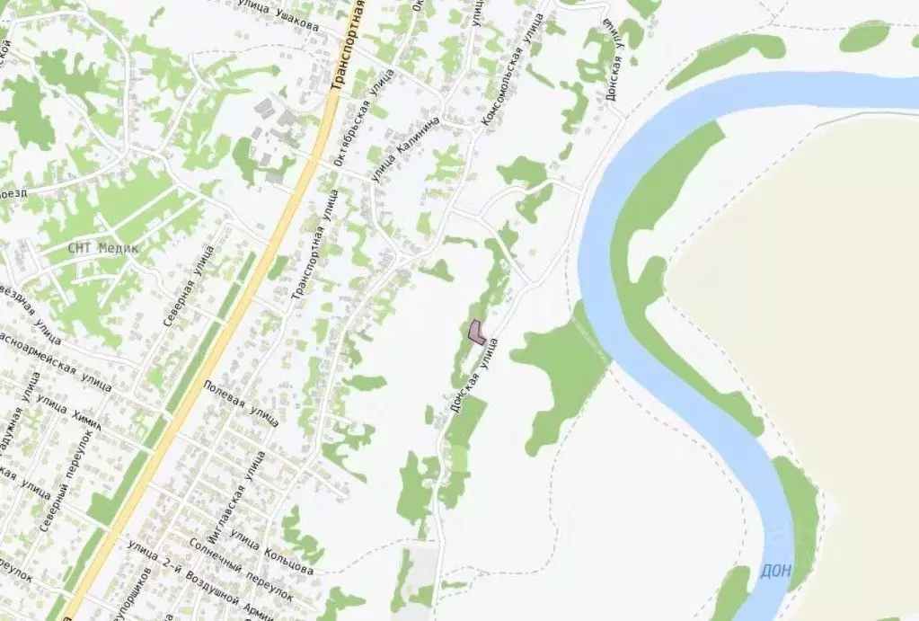 Участок в Воронежская область, с. Семилуки ул. Донская (8.0 сот.) - Фото 1