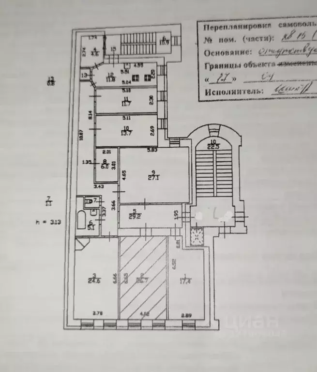 Комната Санкт-Петербург 13-я Красноармейская ул., 17 (26.4 м) - Фото 1