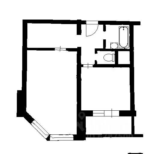 1-к кв. Москва Рождественская ул., 27к1 (41.8 м) - Фото 2
