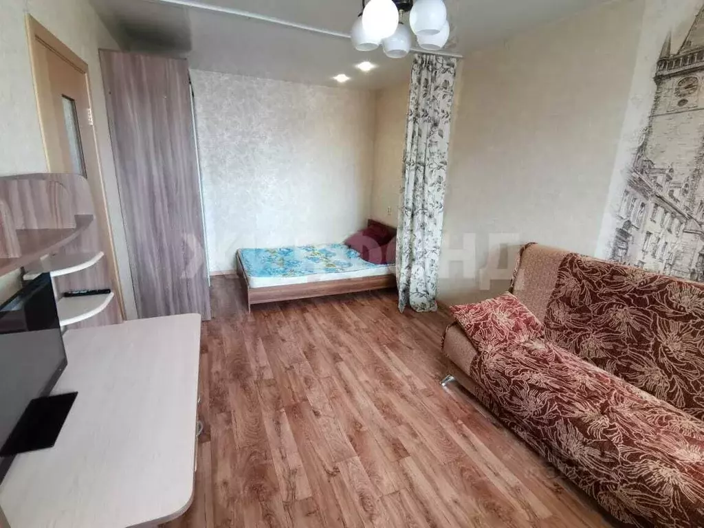 1-к кв. Новосибирская область, Новосибирск ул. Кошурникова, 41 (37.0 ... - Фото 0