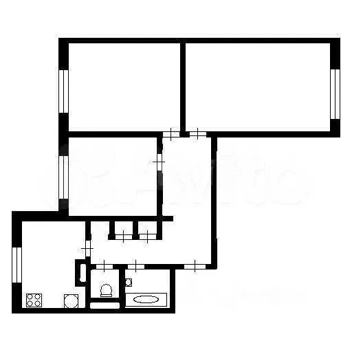 3-к. квартира, 74 м, 2/14 эт. - Фото 0
