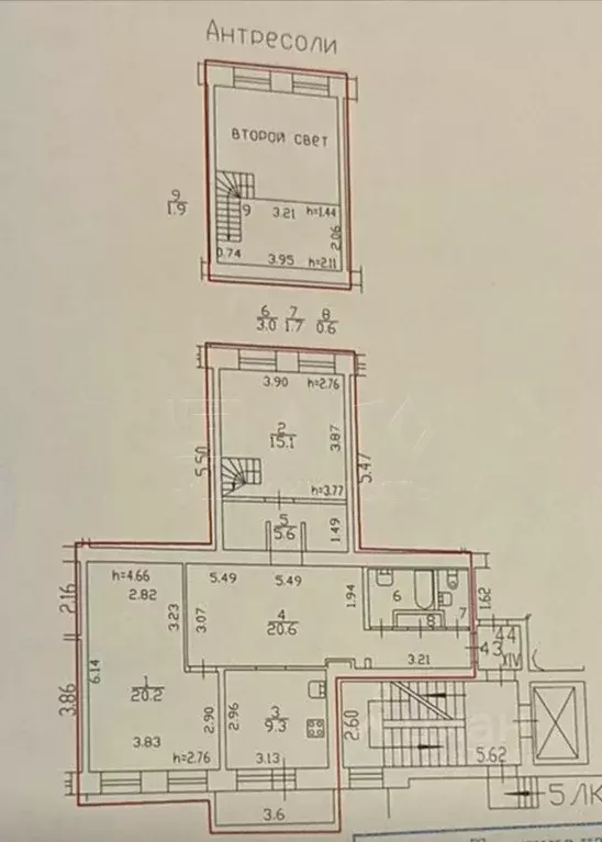 3-к кв. Санкт-Петербург Тамбовская ул., 11 (78.0 м) - Фото 1