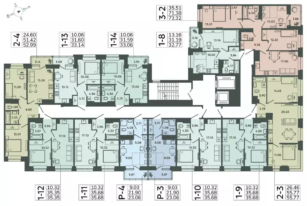3-к кв. Ленинградская область, Ломоносовский район, Аннинское ... - Фото 2