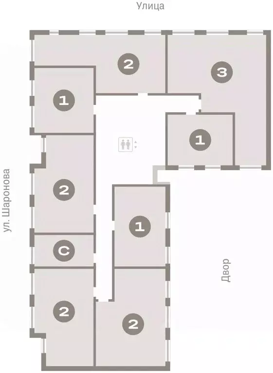 3-к кв. Омская область, Омск  (88.59 м) - Фото 2