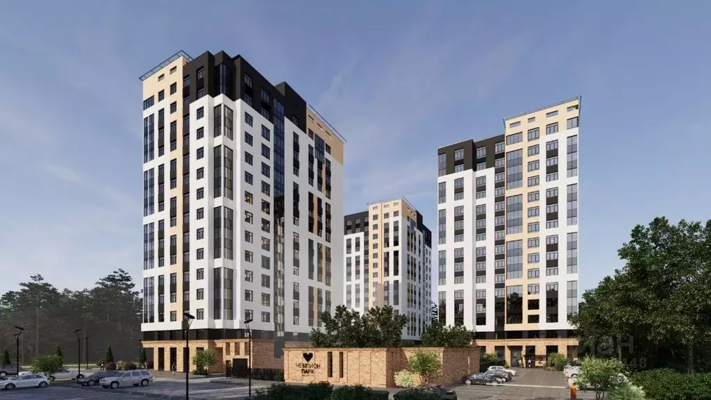 1-к кв. Кемеровская область, Кемерово Чемпион-парк жилой комплекс ... - Фото 1