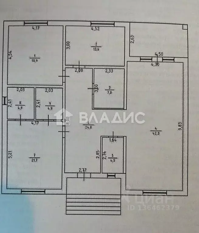 Дом в Адыгея, Майкоп городской округ, пос. Северный ул. Новоселов, 56 ... - Фото 2