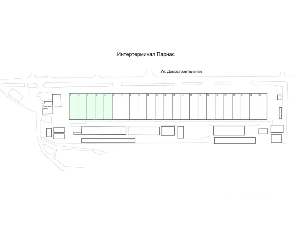 Склад в Санкт-Петербург Домостроительная ул., 1Б (8297 м) - Фото 2