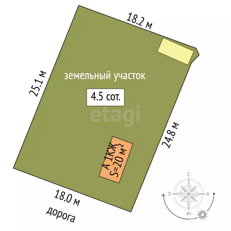 Дом в Тюменский муниципальный округ, СНТ Рассвет, Солнечная улица (20 ... - Фото 1