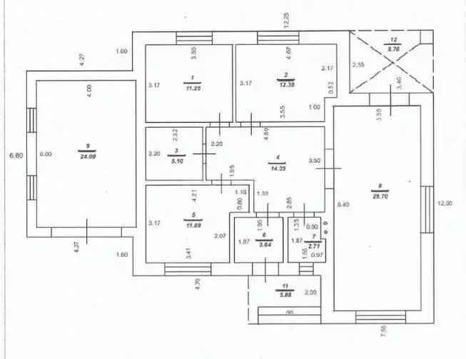 Дом в Оренбург, микрорайон Пугачи, улица Зои Космодемьянской (139.3 м) - Фото 1