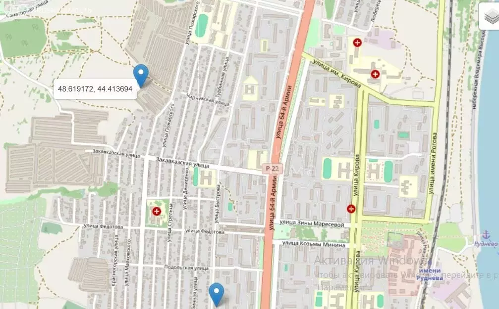 Участок в Волгоград, улица Красных Командиров (10 м) - Фото 1