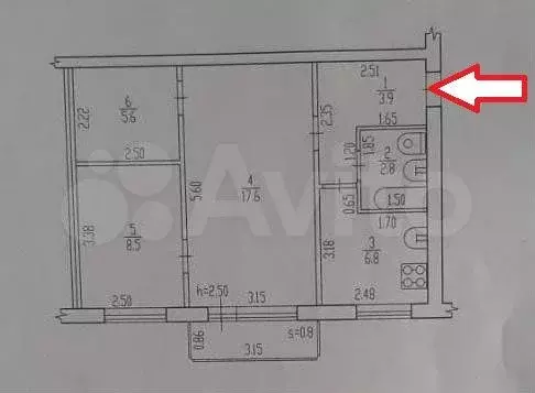 2-к. квартира, 46 м, 2/5 эт. - Фото 0