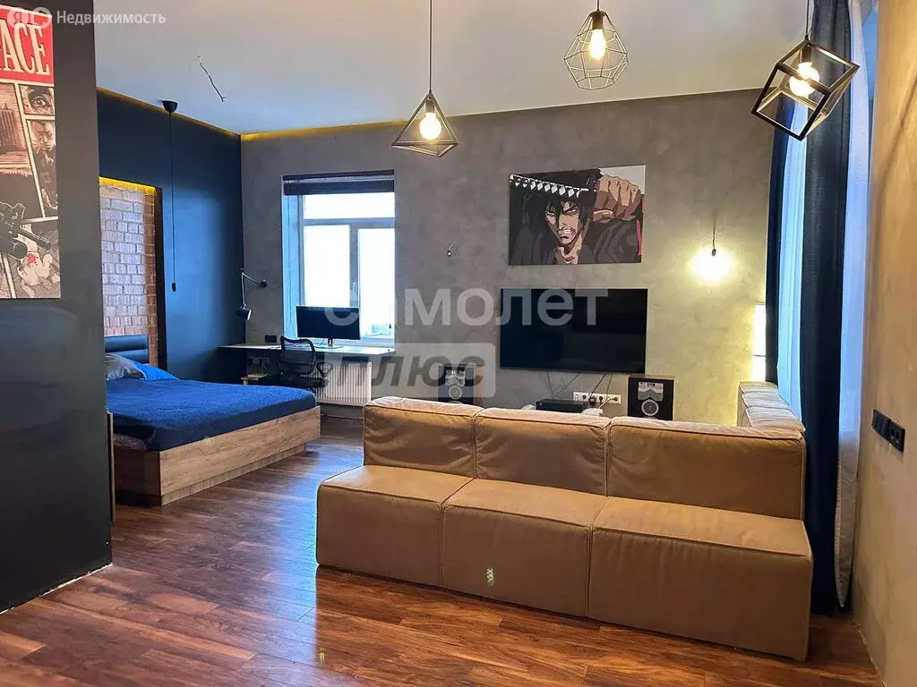 Квартира-студия: Сыктывкар, улица Громова, 51 (48.8 м) - Фото 2