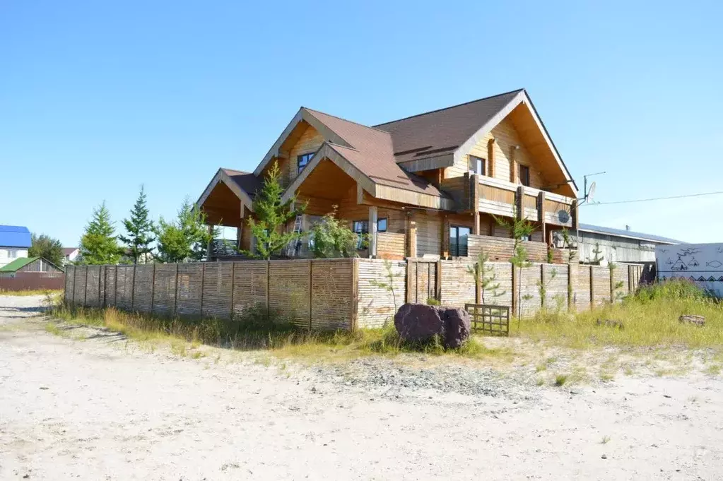 Дом в Ямало-Ненецкий АО, Тарко-Сале Пуровский район, Набережная ул., ... - Фото 1