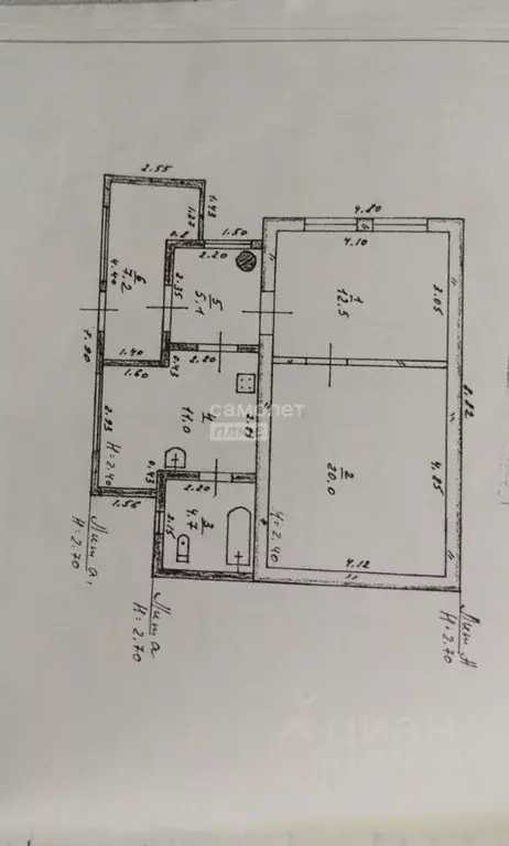 Дом в Краснодарский край, Динская ст-ца ул. Октябрьская (60 м) - Фото 1