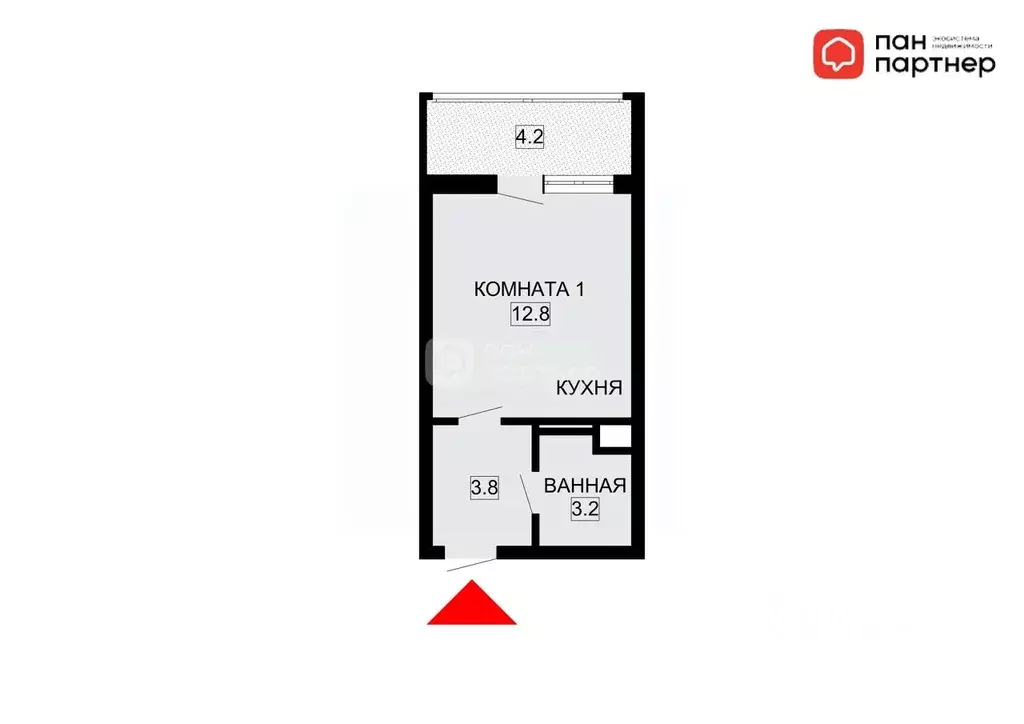 Студия Санкт-Петербург бул. Головнина, 4 (19.8 м) - Фото 2