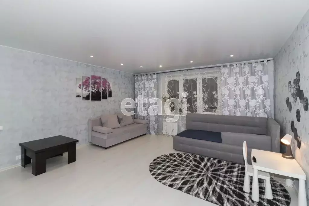 1-к кв. Тюменская область, Тюмень ул. Червишевский Тракт, 21к2 (45.5 ... - Фото 1