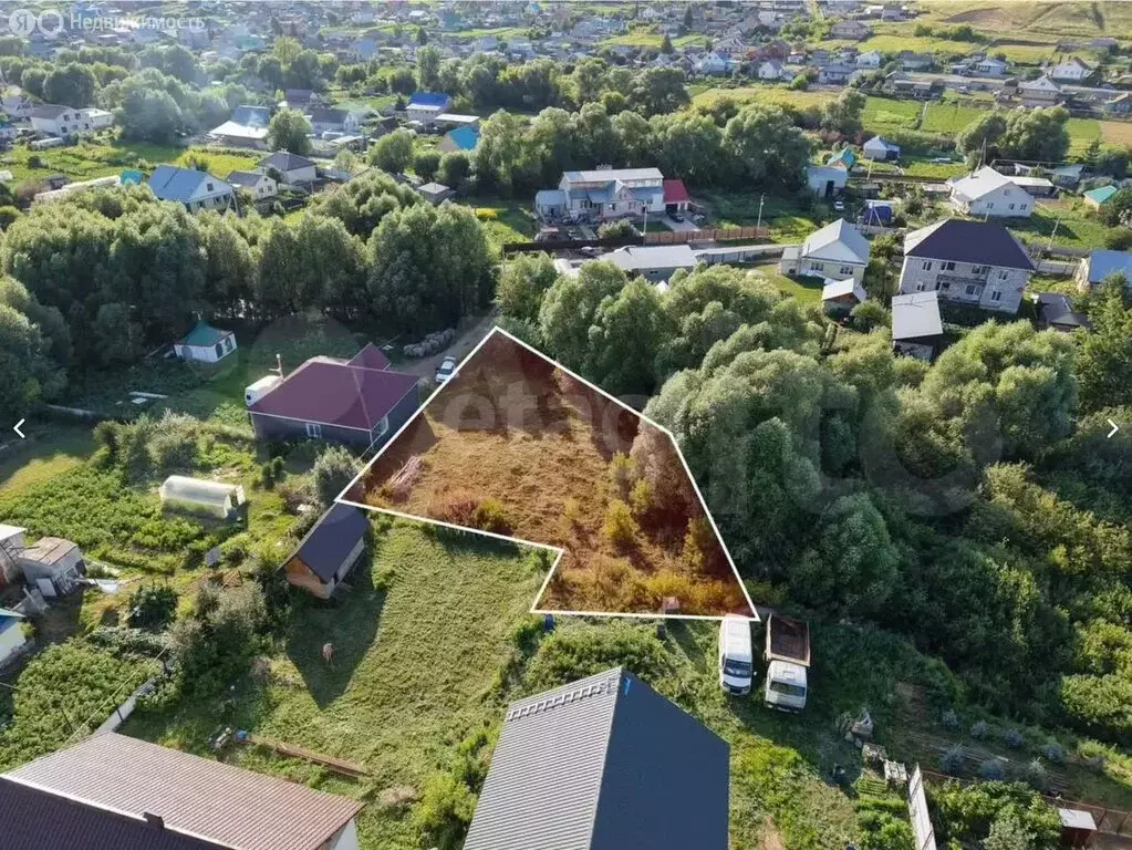 Участок в Альметьевск, микрорайон Урсала, Колхозная улица (1077 м) - Фото 2