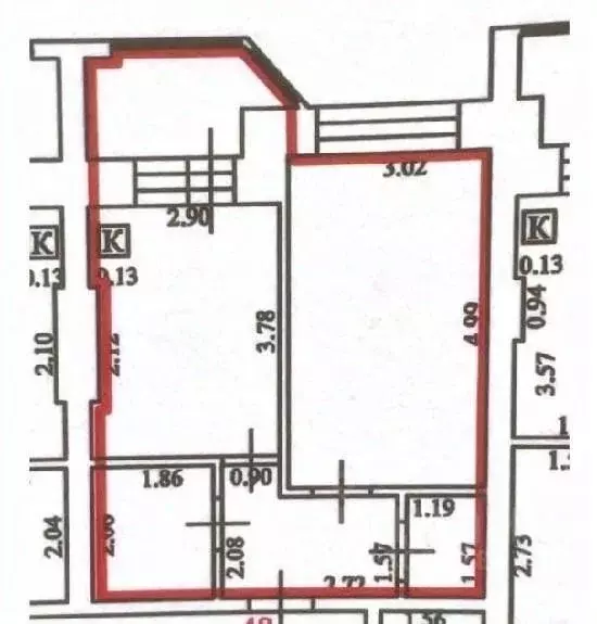 1-к кв. Самарская область, Тольятти Спортивная ул., 53 (39.0 м) - Фото 1