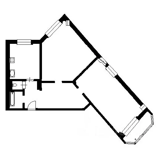 2-к кв. Санкт-Петербург Индустриальный просп., 23 (73.3 м) - Фото 1