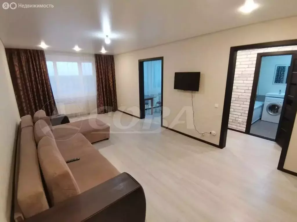 1-комнатная квартира: Тюмень, улица Монтажников, 34 (41 м) - Фото 2