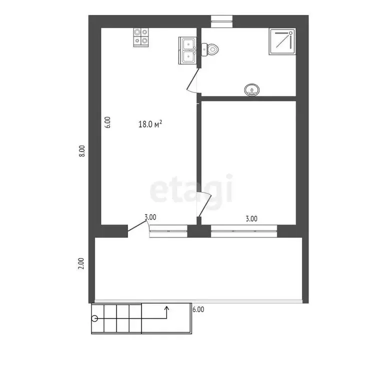 Участок в Мысовское сельское поселение, село Семёновка, улица Лидии ... - Фото 1