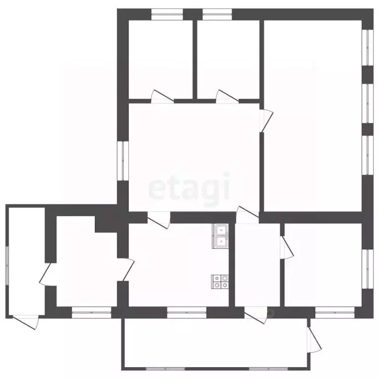 Дом в Татарстан, Набережные Челны ул. Карманова, 56А (70 м) - Фото 2