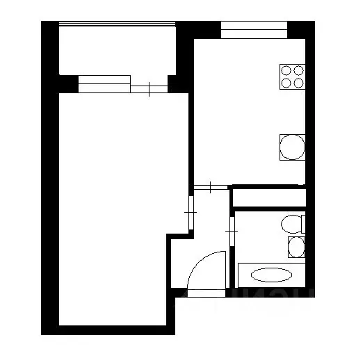 1-к кв. Московская область, Балашиха Новое Павлино мкр, ул. Троицкая, ... - Фото 2