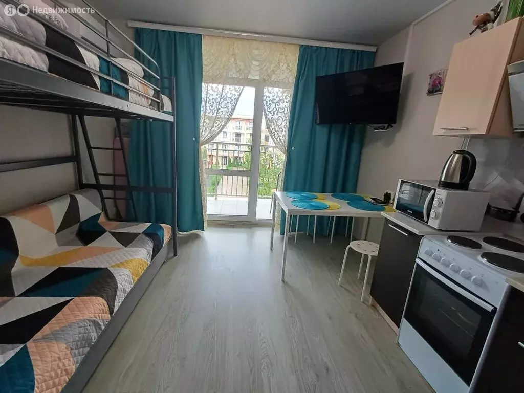 Квартира-студия: село Сукко, Мирная улица, 11к3 (22 м) - Фото 1