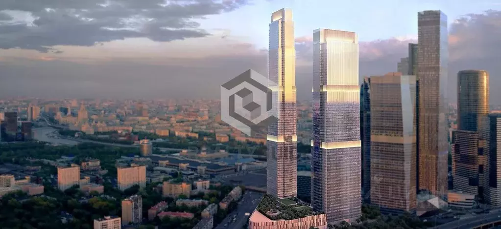 Офис в Москва 1-й Красногвардейский проезд, 22с2 (67 м) - Фото 0