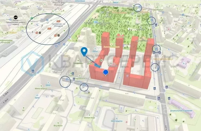 Помещение свободного назначения в Москва Клинская ул., 2А (86 м) - Фото 2