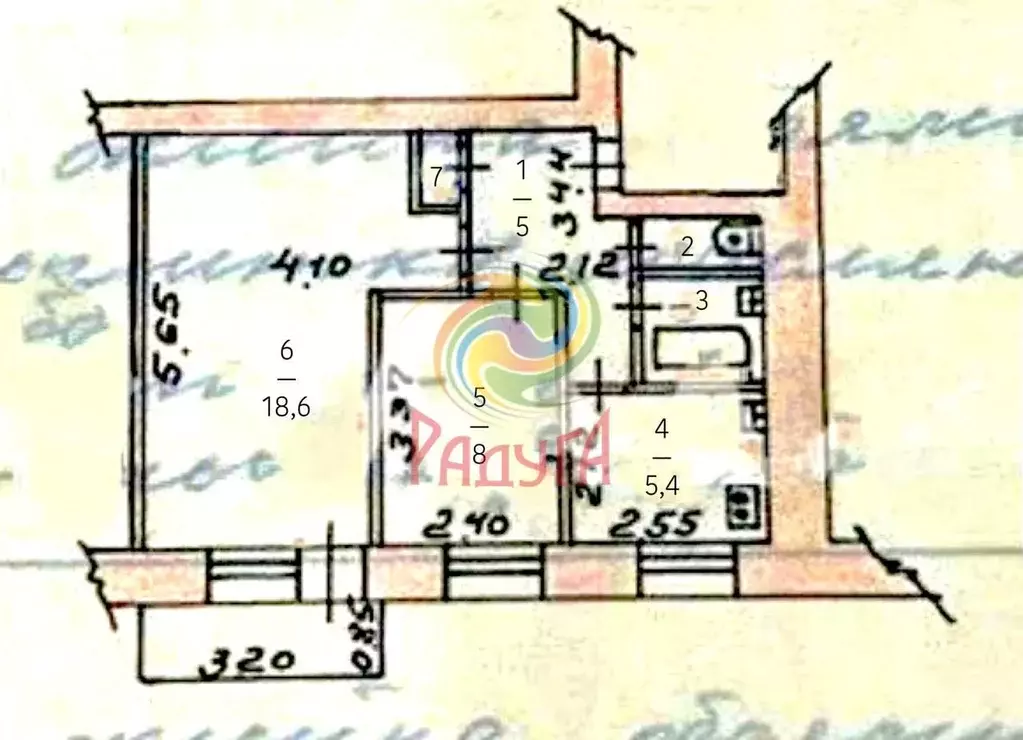 2-к кв. Ивановская область, Иваново ул. 2-я Лагерная, 52 (43.0 м) - Фото 2
