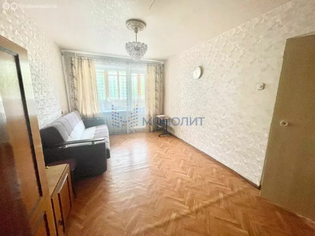 1-комнатная квартира: Нижний Новгород, улица Панфиловцев, 15 (33.1 м) - Фото 1