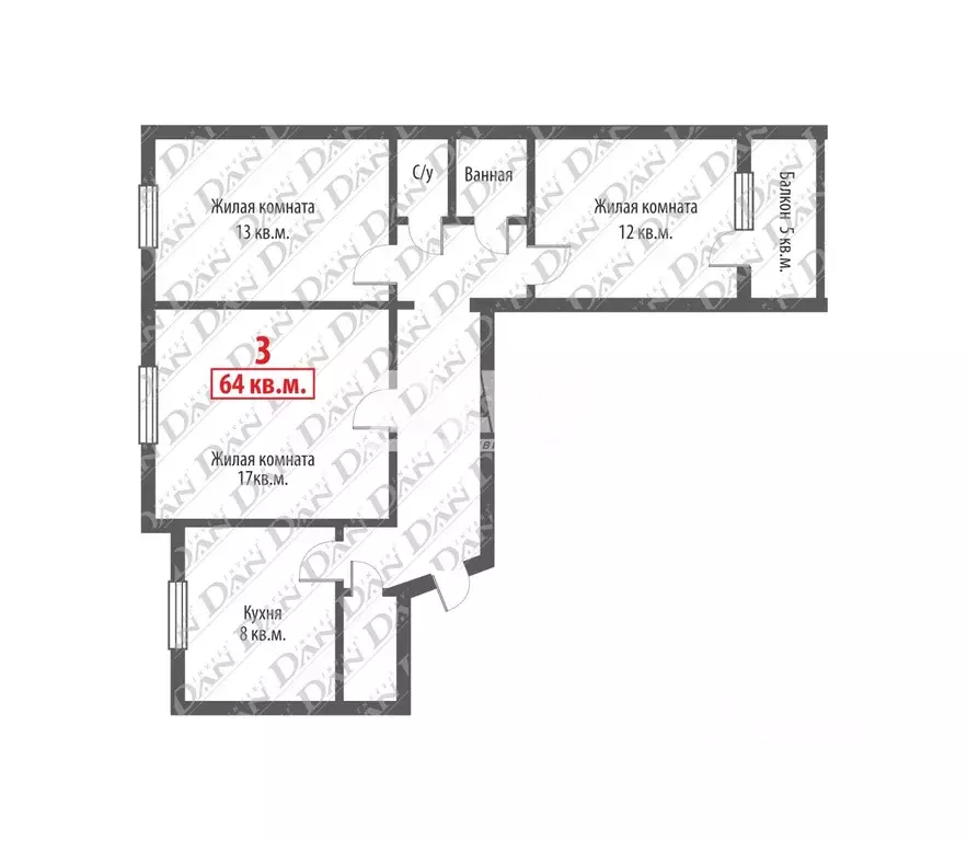 Комната Челябинская область, Челябинск ул. Культуры, 59 (12.4 м) - Фото 2