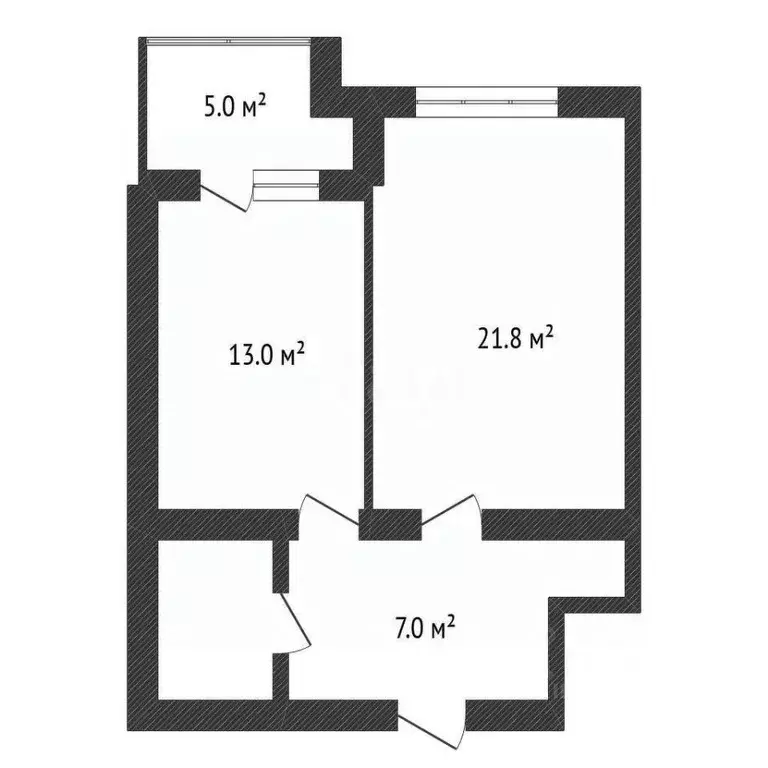 1-к кв. Калужская область, Обнинск просп. Ленина, 158 (46.9 м) - Фото 2