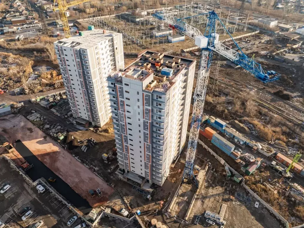 2-к кв. Красноярский край, Красноярск Аральская ул., 51А (58.2 м) - Фото 1