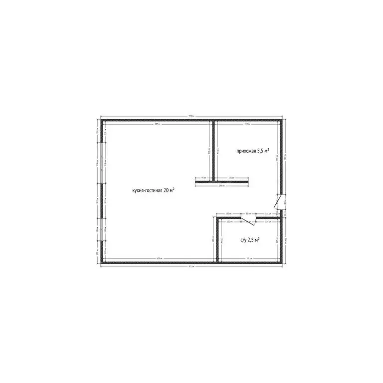 Квартира-студия: Махачкала, улица Габитова, 17 (28 м) - Фото 1