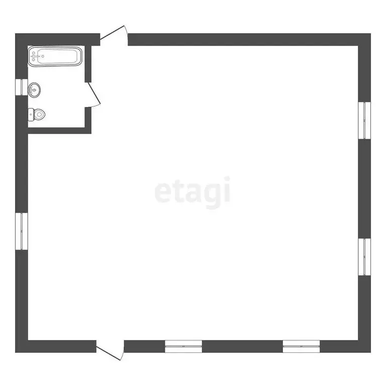 Дом в Курганская область, Кетовский муниципальный округ, Падеринский ... - Фото 1