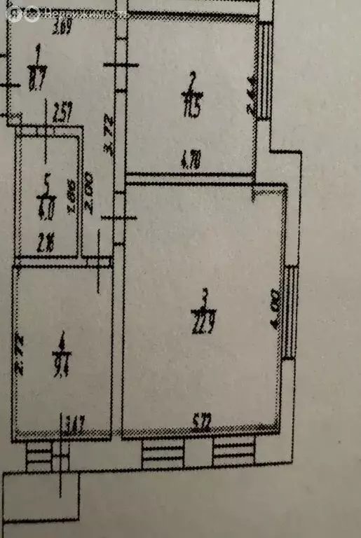2-комнатная квартира: Великий Новгород, Псковский район, Аркажская ... - Фото 2