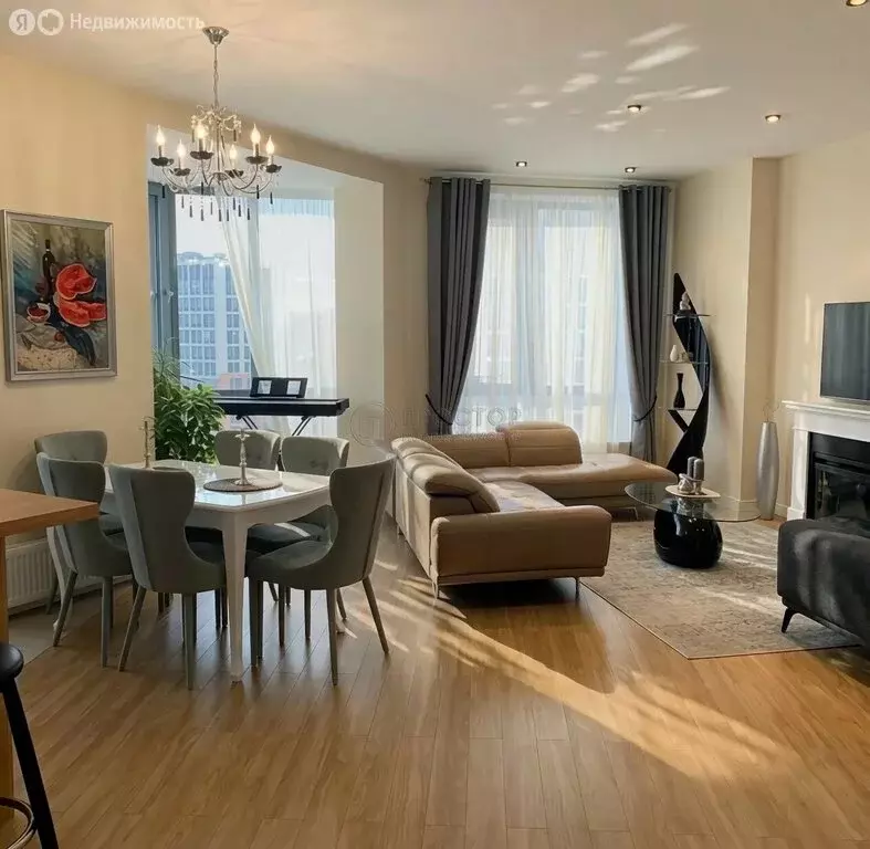 4-комнатная квартира: Москва, Рублёвское шоссе, 107 (137 м) - Фото 1