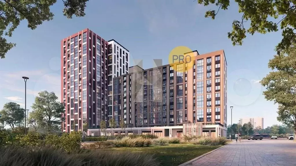 2-к. квартира, 58,4 м, 15/18 эт. - Фото 1