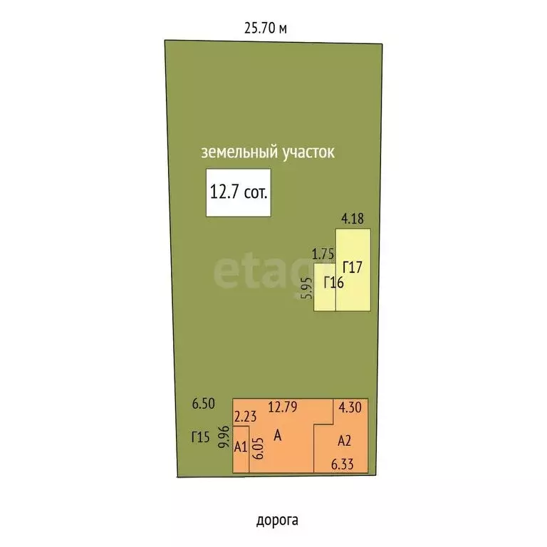 Дом в Абакан, улица Чапаева (174.4 м) - Фото 1