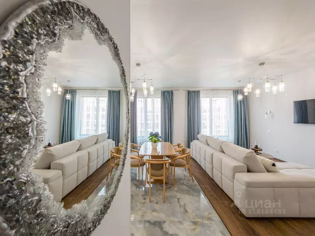3-к кв. Санкт-Петербург Петровский просп., 26к2 (87.7 м) - Фото 1