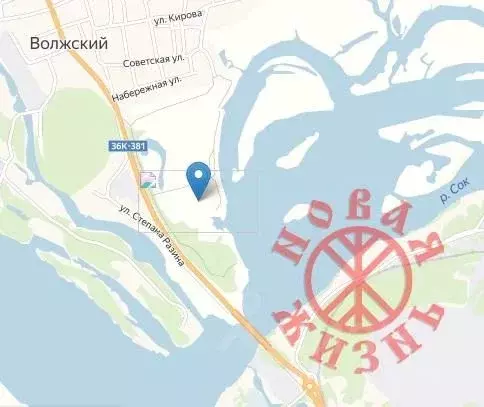 Участок в Самарская область, Красноярский район, Волжский рп  (300.0 ... - Фото 2
