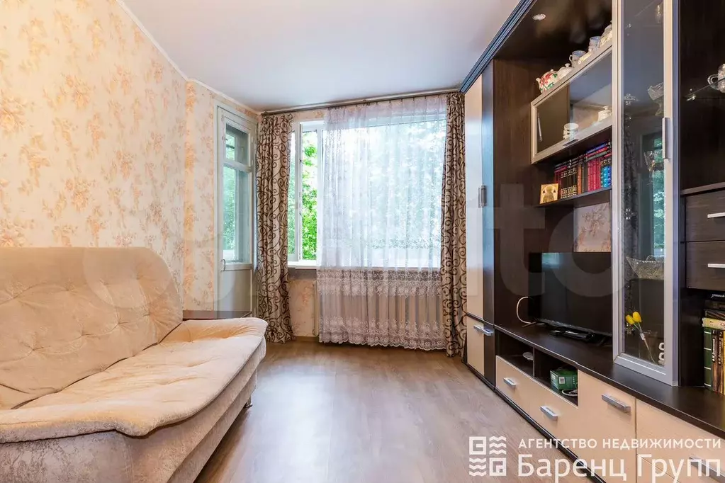 2-к. квартира, 45,7 м, 1/5 эт. - Фото 0