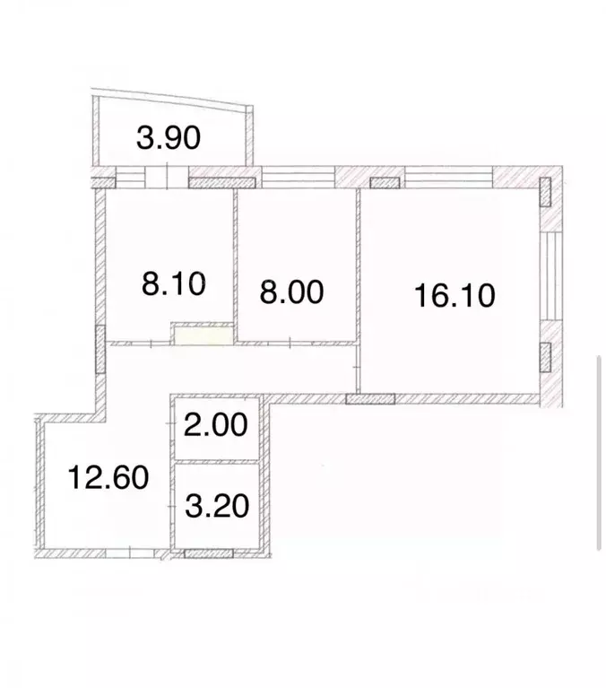 2-к кв. Чувашия, Чебоксары ул. Радужная, 9 (50.0 м) - Фото 2