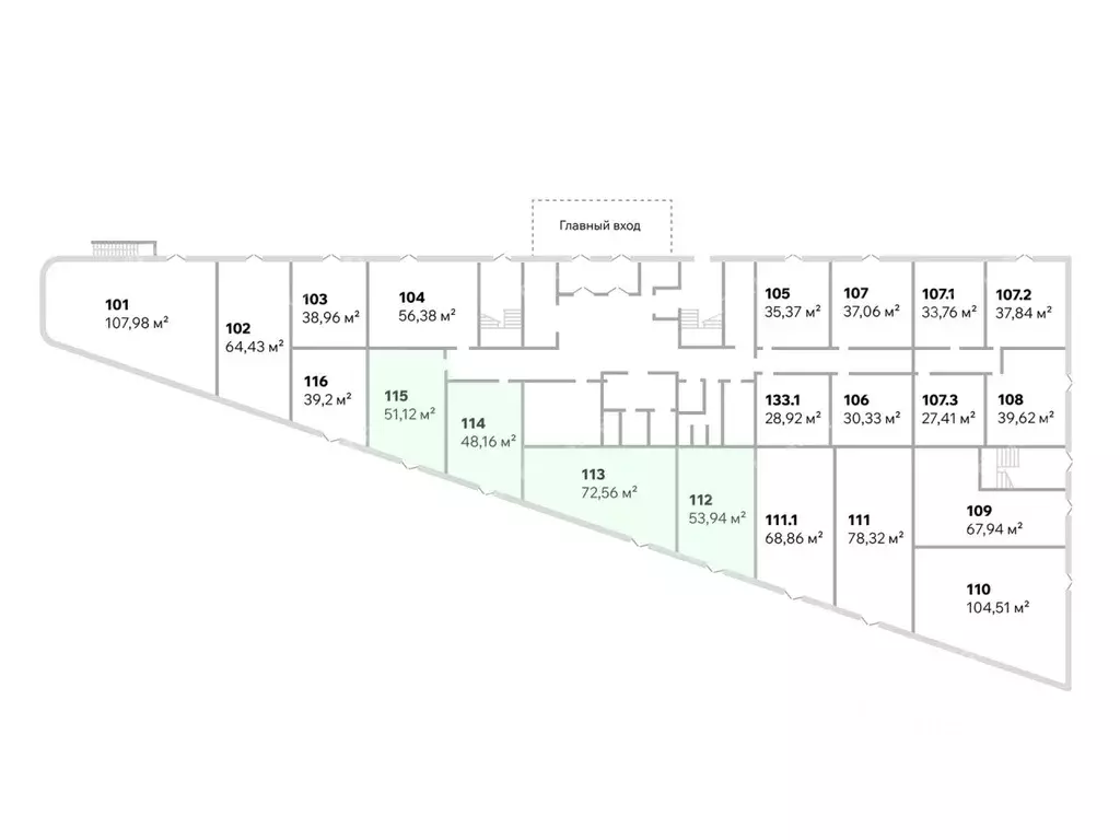 Офис в Санкт-Петербург Гранитная ул., 51 (226 м) - Фото 2