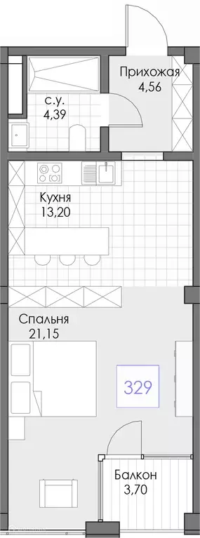 Продаётся 1-к квартира, 47 м - Фото 0